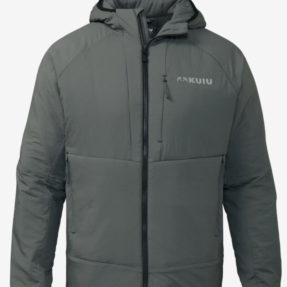 KUIU Kenai Ultra Hooded Jacket Gunmetal NEW